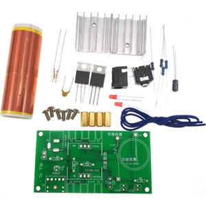 1 Takım Mini Tesla Bobini Kiti 15 W Mini Müzik Tesla Bobini Plazma Hoparlör Tesla Kablosuz Iletim Dc 15-24 V Dıy Kitleri (Yurt Dışından)