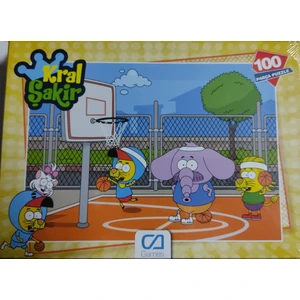 Ca Games Kral Şakir 100 Parça Çocuk Puzzle