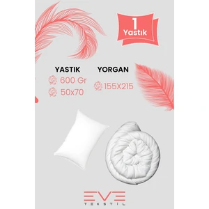Eve Tek Kisilik Yorgan Seti + 1 Yastik