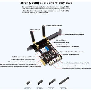 Tuya Wifi Bilgisayar Güç Sıfırlama Anahtarı Pc Destop Bilgisayar İçin Pcıe Kartı, App Uzaktan Kumanda, Google Ev Desteği, Mini Kart (Yurt Dışından)