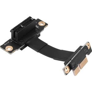 Pcıe X1 Yükseltme Kablosu Çift 90 Derece Dik Açı Pcıe 3.0 X1 - X1 Uzatma Kablosu 8gbps Pcı Express 1x Yükseltme Kartı - 5 cm. (Yurt Dışından)