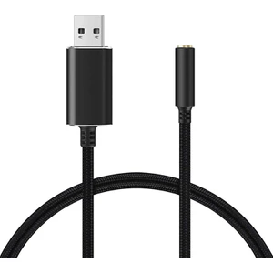 Kulaklık Mac Ps4 Pc İçin 3.5 mm. Combo Aux Stereo Dönüştürücü ile USB 3.5 mm. Kulaklık ve Mikrofon Jakı Ses Adaptörü (Yurt Dışından)