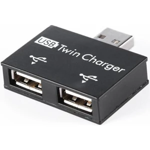 USB 2.0 Erkek Ikiz Dişi Şarj Cihazı Çift 2 Bağlantı Noktalı USB Dc 5V Şarj Splitter Hub Adaptörü Dönüştürücü Konektörü (Yurt Dışından)