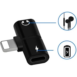 iPhone 7 8 Plus x Xr Xs 11 12 Pro Max Kulaklık Şarj Giriş Adaptör