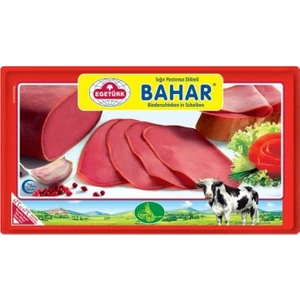 Bahar Sığır Eti Dilimli Pastırma 100 gr