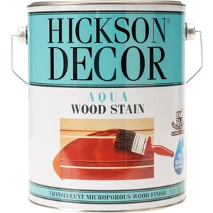 Hickson Decor Ultra Aqua Wood Stain Dış Cephe Ahşap Boyası 15 Lt Teak