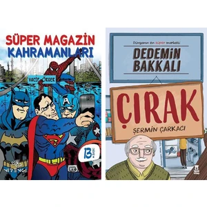 Süper Magazin Kahramanları - Dedemin Bakkalı Çırak (2 Kitap Set)