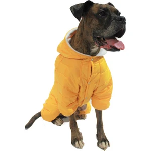 Sport Orta-Büyük Irk Köpek Yağmurluk Tulumu Sarı