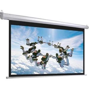 M100 200x200cm  Motorlu Kumandalı Projeksiyon Perdesi-Beyaz Kasa