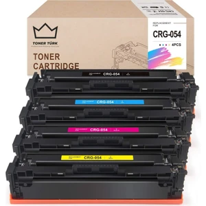 Toner Türk Canon CRG-054 Muadil Toner SET/LBP-621CW /LBP-640C /LBP-623CDW /MF640C /MF641CN /MF641CW /MF642CDW / MF643CDW / MF644CDW / MF645CX/ MF654CX