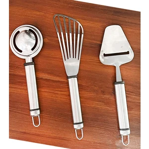Mutfak Seti Peynir Dilimleme Spatula 3 Parça Set 1110