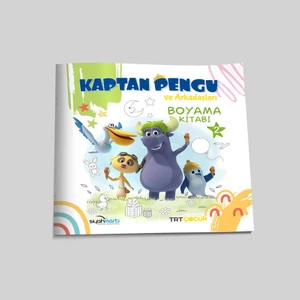 Kaptan Pengu ve Arkadaşları Boyama Kitabı - Refika Nur Tuncay