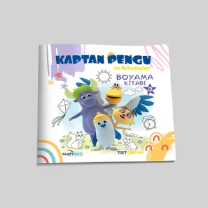 Kaptan Pengu ve Arkadaşları Boyama Kitabı - Refika Nur Tuncay
