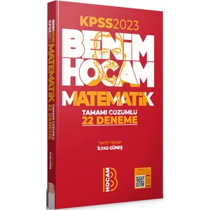 Benim Hocam Yayınları KPSS 2023 Matematik Tamamı Çözümlü 22 Deneme