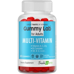 Gummylab Multı Vıtamın For Adults Or.me.60 Gummies