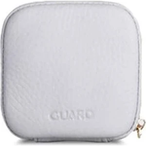 Airpods Kulaklık Kılıfı Gri Fermuarlı Hakiki Deri Mini Aksesuar Çantası