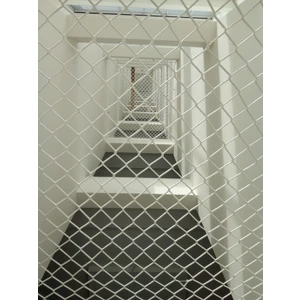 Kare Safety 1x3,5 Mt Balkon Filesi Merdiven Filesi Güvenlik Filesi