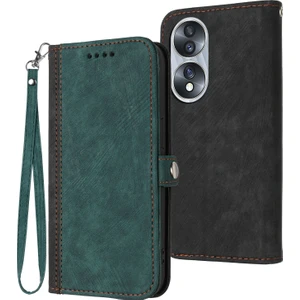 Honor 70 Pro Için Deri Telefon Kılıfı(Yurt Dışından)