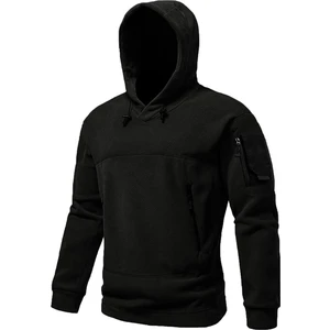 Ghassy Co. Ghassy Co. Erkek Military Sport Warm Outdoor Kapüşonlu Polar Ceket 