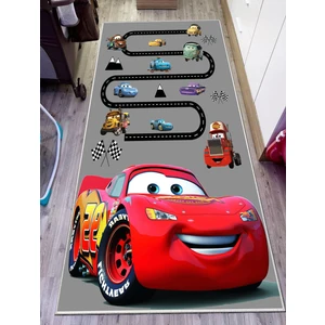 Trafik Çocuk Oyun Halısı Kaymaz Makinede Yıkanabilir Eğitici Bebek ve Çocuk Odası Halısı Oyun Matı