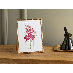 English Home Bamboo Metal Çerçeve 15 x 21 cm Gold