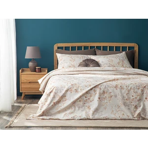 English Home Pure Magnolia Kolay Ütülenir Tek Kişilik Nevresim Takımı 160 x 220 cm Terracotta