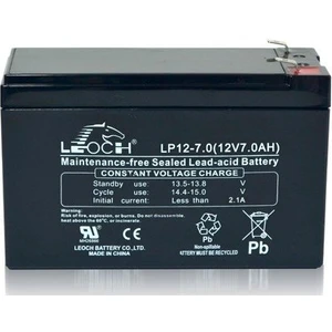 Leoch 12 Volt 7 Ah Akü 12V-7AH