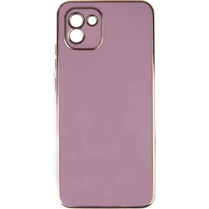 Kny Samsung Galaxy A03 Kılıf Parlak Kenarlı Laser Bark Silikon