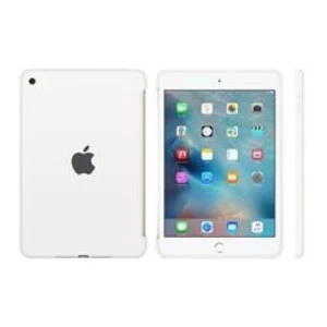 İpad Mini 4 İçin Silikon Kılıf - Beyaz