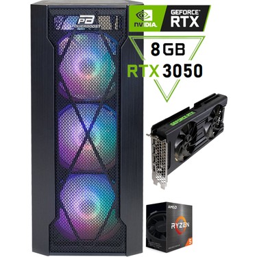 AMD Ryzen 5 5600G RTX 3050 デスクトップPC 6gigahertz Gaming PC, AMD Ryzen 5 5600G Processor | RTX 3050 8GB