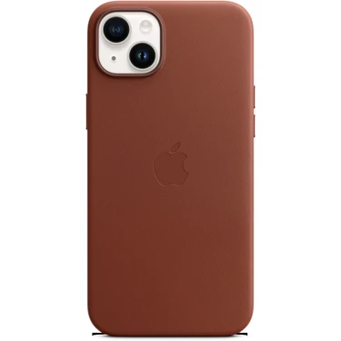 Apple iPhone 14 Plus Leather Case With Magsafe - Umber
