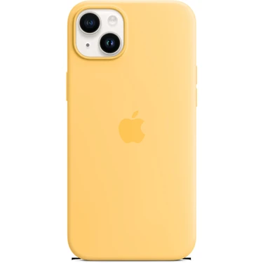 Apple iPhone 14 Plus Silicone Case With Magsafe - Sunglow
