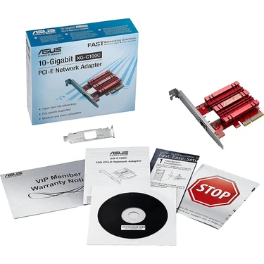 Asus XG-C100C 10G Base-T PCIE Adaptör PCIE Adaptör Fiyatı