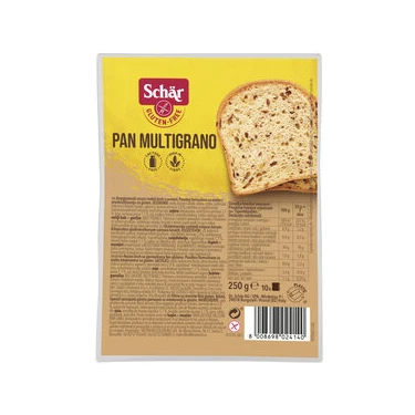 Schar Pan Multigrano Glutensiz Ekmek 250G  (  2  Adet 