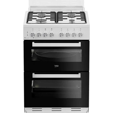 Beko Fd 410 Çift Bölmeli Beyaz Ocaklı