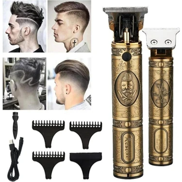 Hair Trimmer T Bıçak Saç Sakal Ense Vücut Çizim Traş