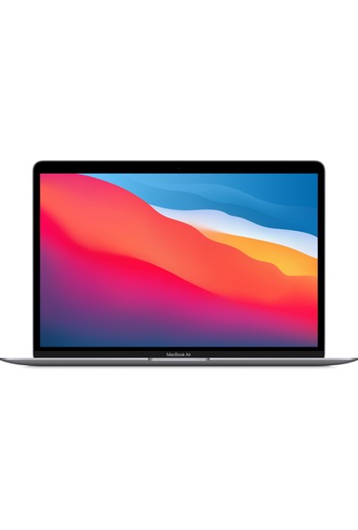 Apple Macbook Air M1 Çip 16 GB 256 GB Macos 13.3 Inç Qhd Taşınabilir Bilgisayar Uzay Grisi - Z124M116256-TQ6