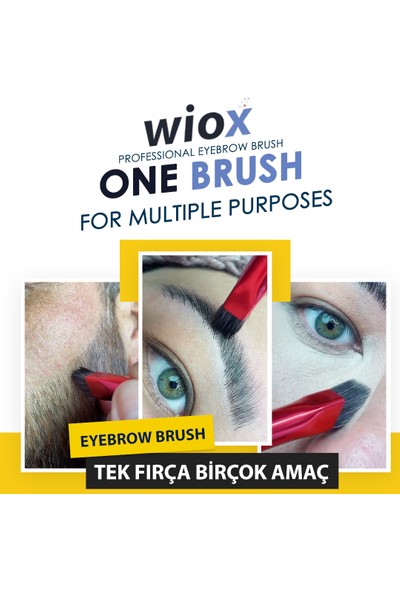 Wiox Eyebrow Brush Gri