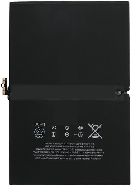 iPad 7. Nesil 10.2 Inch Uyumlu A1577 3750 MAh Batarya NT-3763