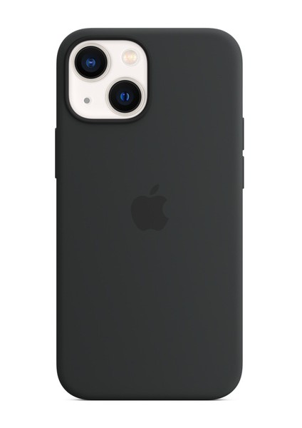 iPhone 13 Mini Magsafe Silikon Kılıf - Midnight MM223ZM/A