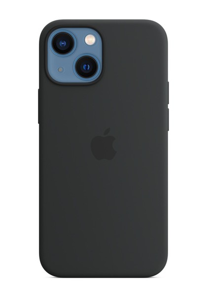 iPhone 13 Mini Magsafe Silikon Kılıf - Midnight MM223ZM/A