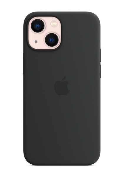 iPhone 13 Mini Magsafe Silikon Kılıf - Midnight MM223ZM/A