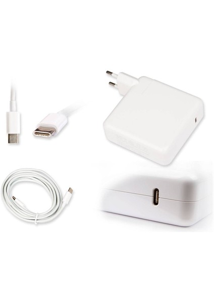 Apple MacBook Air 13" A1932 - Mid 2019 Type-C Usb-C Uyumlu Adaptör Şarj Cihazı