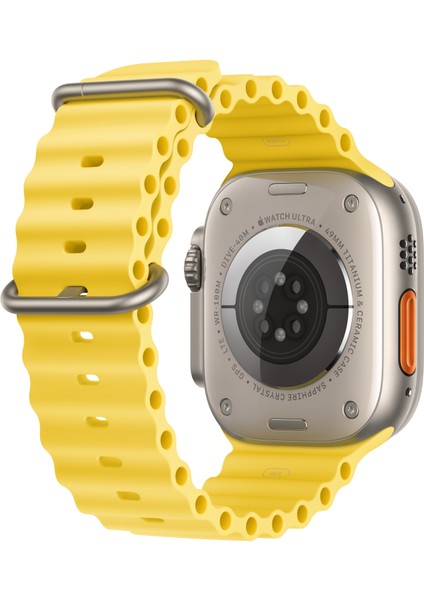 Watch Ultra Gps + Cellular, 49MM Titanium Case With Yellow Ocean Band MNHG3TU/A