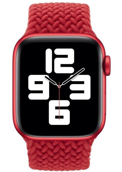 Watch 40 mm Tek Örgülü Loop (Product) Red 8 Kayış MY7N2ZM/A