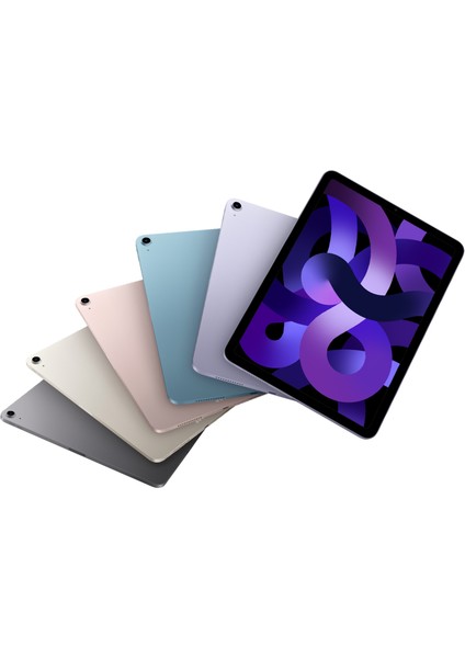 iPad Air 5. Nesil Wi-Fi Cellular 256GB 10.9" Mor Grisi MMED3TU/A fiyatları
