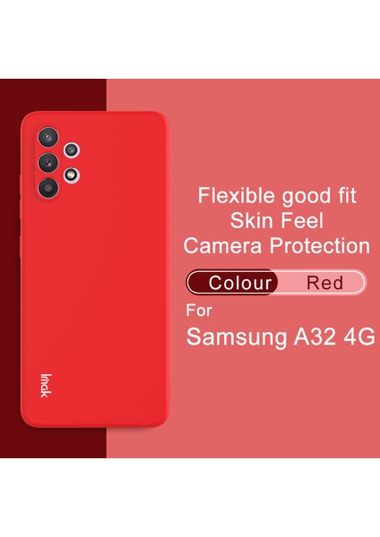 Imak Uc-2 Serisi Samsung Galaxy A32 4g Eu Versiyonu Için Ön Çizgili Renkli Yumuşak Tpu Kapak Kasası (Yurt Dışından) fiyatları