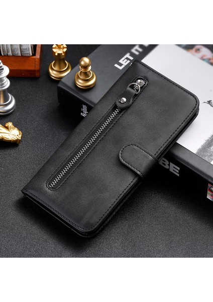 Samsung Galaxy A32 4g Için Fermuar Cep Cüzdanı Deri Standı Telefon Kasası Kapağı Eu Versiyonu (Yurt Dışından) fiyatları