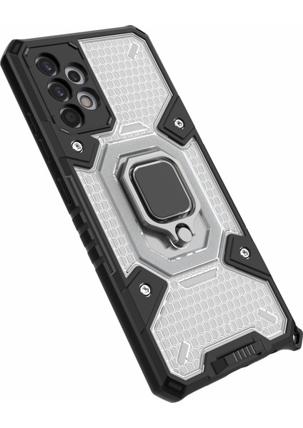 Samsung Galaxy A32 4g Eu Versiyonu Için Halka Kickstand Hibrid Sert Pc Yumuşak Tpu Şok Geçirmez Koruyucu Kasa (Yurt Dışından) indirimleri