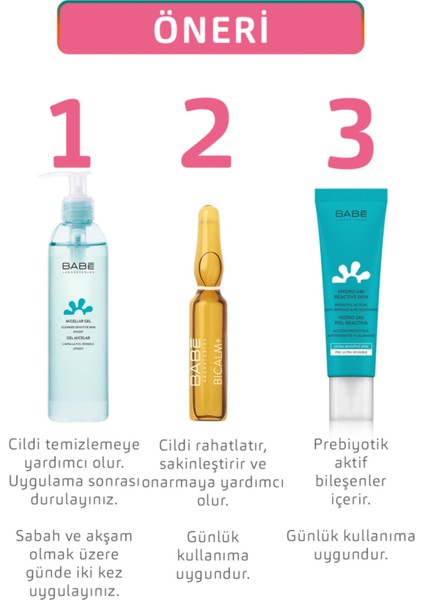 Bicalm+ Ampul Yatıştırıcı ve Onarıcı Etkili Konsantre Bakım 2X2ML